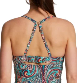 Sunsets Andalusia Serena V-Neck Tankini Swim Top 709AN -Pour Moi Bikinis Shop sunsets suns01 709an cs1