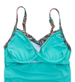 Sunsets Andalusia Serena V-Neck Tankini Swim Top 709AN -Pour Moi Bikinis Shop sunsets suns01 709an cs6