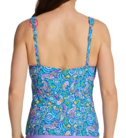 Sunsets Persian Sky Elsie Tankini Swim Top 738PSK -Pour Moi Bikinis Shop sunsets suns01 738psk bs