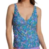 Sunsets Persian Sky Elsie Tankini Swim Top 738PSK -Pour Moi Bikinis Shop sunsets suns01 738psk gs