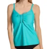 Sunsets Seaside Aqua Avery Tankini Swim Top 74SA -Pour Moi Bikinis Shop sunsets suns01 74sa gs