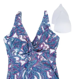 Sunsets Regatta Paisley Forever Tankini Swim Top 77RP -Pour Moi Bikinis Shop sunsets suns01 77rp cs4