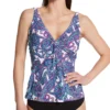Sunsets Regatta Paisley Forever Tankini Swim Top 77RP