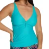 Sunsets Seaside Aqua Forever Tankini Swim Top 77SA -Pour Moi Bikinis Shop sunsets suns01 77sa gs