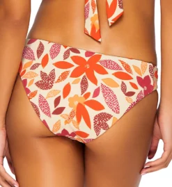 Swim Systems Pressed Petals Ellie Reversible Tab Side Bottom B309PP -Pour Moi Bikinis Shop swim systems swim01 b309pp bs
