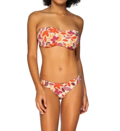 Swim Systems Pressed Petals Ellie Reversible Tab Side Bottom B309PP -Pour Moi Bikinis Shop swim systems swim01 b309pp cs2
