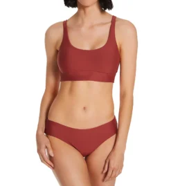 Swim Systems Canyon Clay Hazel Hipster Swim Bottom B310CC -Pour Moi Bikinis Shop swim systems swim01 b310cc cs2