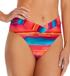 Swim Systems Mojave Mirage Jade V-Front Swim Bottom B374MM -Pour Moi Bikinis Shop swim systems swim01 b374mm fs