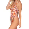 Swim Systems Pressed Petals Jane One Piece Swimsuit P116PP -Pour Moi Bikinis Shop swim systems swim01 p116pp gs