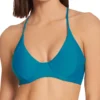 Swim Systems Pacific Blue Maya Underwire Swim Top T516PB -Pour Moi Bikinis Shop swim systems swim01 t516pb gs