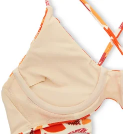 Swim Systems Pressed Petals Maya Underwire Swim Top T516PP -Pour Moi Bikinis Shop swim systems swim01 t516pp cs5