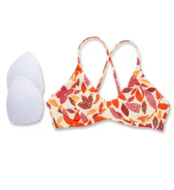 Swim Systems Pressed Petals Maya Underwire Swim Top T516PP -Pour Moi Bikinis Shop swim systems swim01 t516pp cs6