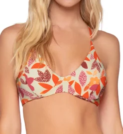Swim Systems Pressed Petals Maya Underwire Swim Top T516PP -Pour Moi Bikinis Shop swim systems swim01 t516pp fs