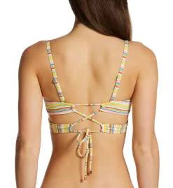 Swim Systems The Line Up Bailey Bandeau Swim Top T522LU -Pour Moi Bikinis Shop swim systems swim01 t522lu cs2