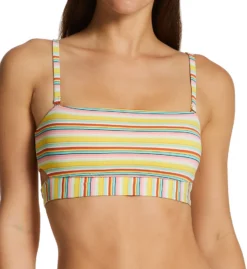 Swim Systems The Line Up Bailey Bandeau Swim Top T522LU -Pour Moi Bikinis Shop swim systems swim01 t522lu fs
