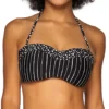 Swim Systems Black Sand Bridget Bandeau Swim Top T525BS
