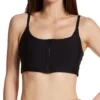 Swim Systems Black Sivan Crop Swim Top T530B