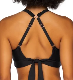 Swim Systems Black Teagan Tank Swim Top T532B -Pour Moi Bikinis Shop swim systems swim01 t532b cs1