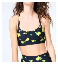 Terez Duo Knit Scoop Neck Y-Back Low Impact Bralette 2875