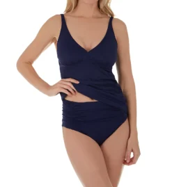 Tommy Bahama Pearl Solids Tummy Control Long Tankini Swim Top TSW80108T -Pour Moi Bikinis Shop tommy bahama tb01 tsw80108t cs1