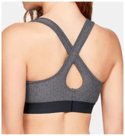 Under Armour Armour Crossback Heather Mid Impact Sports Bra 1310459 -Pour Moi Bikinis Shop under armour ua01 1310459 bs