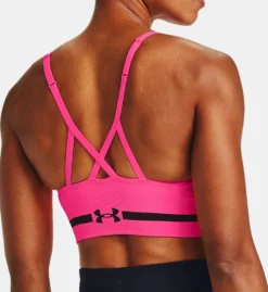 Under Armour UA Seamless Low Impact Long Heather Sports Bra 1357232 -Pour Moi Bikinis Shop under armour ua01 1357232 bs