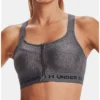 Under Armour Armour High Crossback Wireless Zip Sports Bra 1360573 -Pour Moi Bikinis Shop under armour ua01 1360573 gs