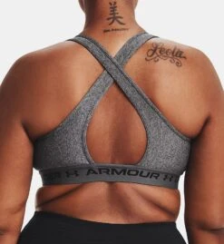 Under Armour UA Crossback Medium Impact Sports Bra 1361036 -Pour Moi Bikinis Shop under armour ua01 1361036 cs2