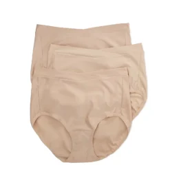 Vanity Fair Beyond Comfort Silky Stretch Brief Panty - 3 Pack 13397 -Pour Moi Bikinis Shop vanity fair vf001 13397 cs2