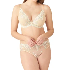 Wacoal Embrace Lace Plunge Underwire Bra 853291 -Pour Moi Bikinis Shop wacoal wac001 853291 cs2