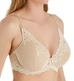 Wacoal Embrace Lace Plunge Underwire Bra 853291 -Pour Moi Bikinis Shop wacoal wac001 853291 cs6