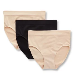 Wacoal B Smooth Brief Panty - 3 Pack 870175 -Pour Moi Bikinis Shop wacoal wac001 870175 cs2
