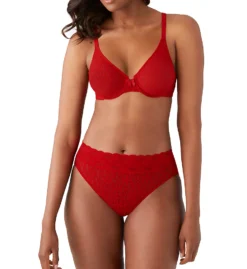 Wacoal Halo Lace Hi-Cut Brief Panty 870305 -Pour Moi Bikinis Shop wacoal wac001 870305 cs1