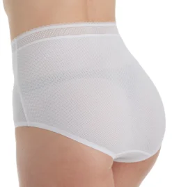 Warner's Breathe Freely Brief Panty With Lace RS4901P -Pour Moi Bikinis Shop warners warn01 rs4901p bs