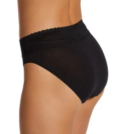 Warner's No Pinching No Problems Cotton Hi-Cut With Lace RT2091P -Pour Moi Bikinis Shop warners warn01 rt2091p bs