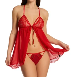 Wolf & Whistle Adele Babydoll Thong Set L998 -Pour Moi Bikinis Shop wolf whistle ww01 l998 cs1